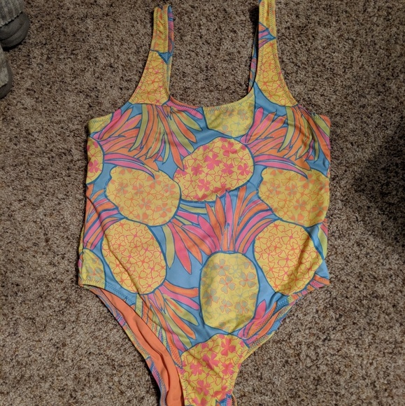chubbies pineapple bathing suit